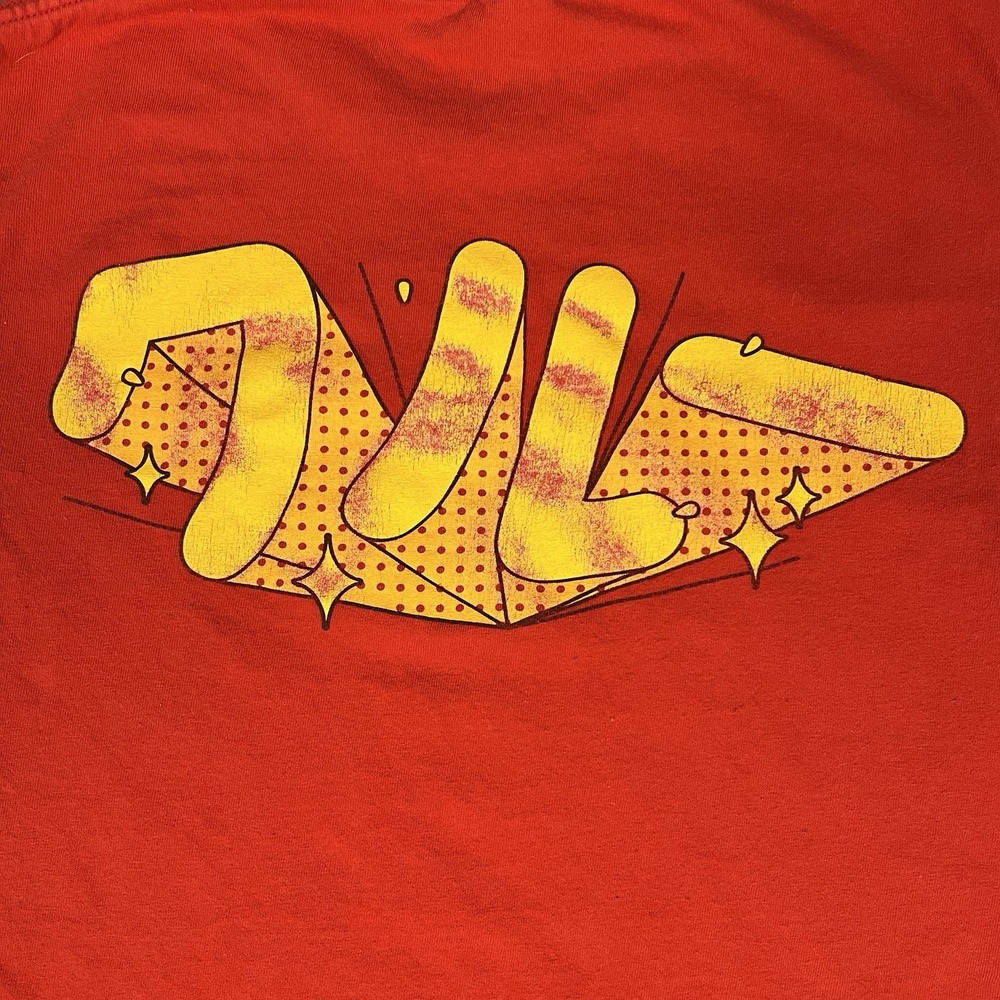 McDonalds‎ Anime WcDonalds T-Shirt Small Red Crew Member Work Employee Gildan - Picture 8 of 11